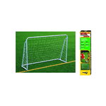 Porta-Calcio-Deluxe-Metallo-Rete-Piccchetti-180x60x120-Soccer-Goal-Calcetto