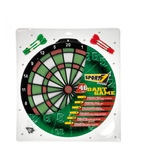 Sport One Gioco Bersaglio 6 Freccette Punta in Plastica 46 cm Soft Dart board Tiro a Segno