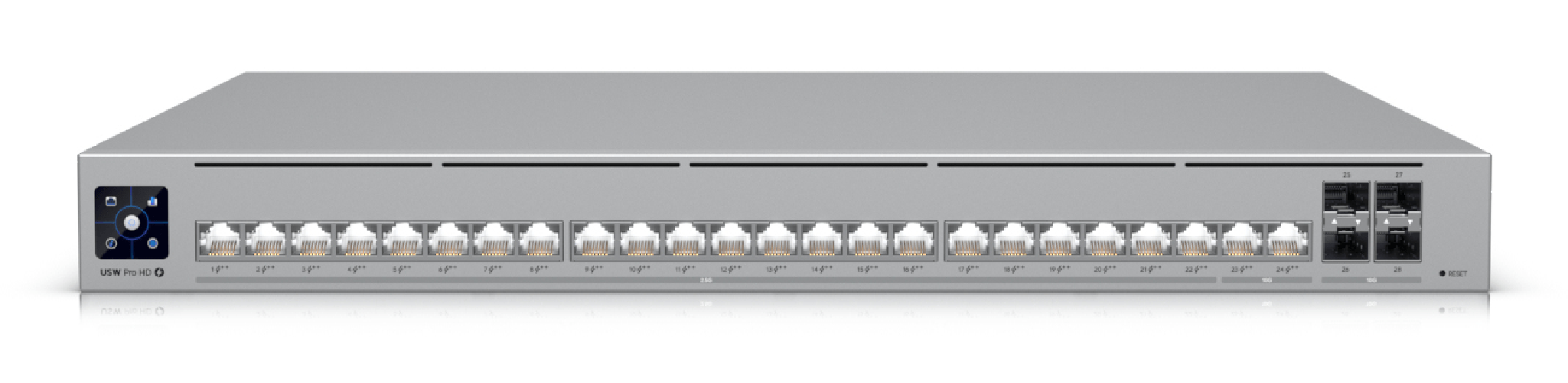 Ubiquiti UniFi Pro HD 24 PoE Gestito L2/L3 2.5G Ethernet (100/1000/2500) Supporto Power over Ethernet (PoE