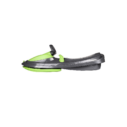 Bob-Doppio-Stratos-Freno-Volante-Nero-2-Posti-Slitta-Slittino-da-Neve-Max-120kg