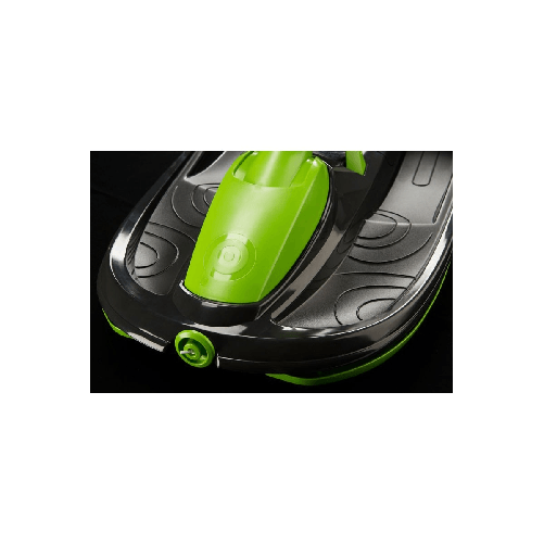 Bob-Doppio-Stratos-Freno-Volante-Nero-2-Posti-Slitta-Slittino-da-Neve-Max-120kg