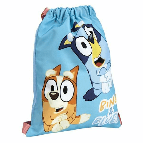 Bluey Zainetto con Cordini Bluey Azzurro 27 x 33 cm