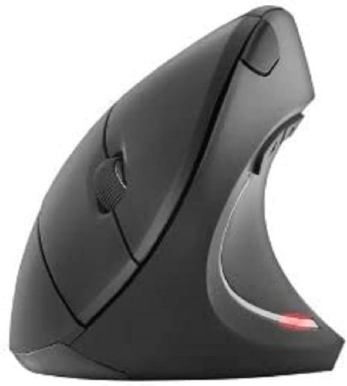 Nilox Mouse wireless ergonomico nilox 4000 dpi nero per pc e laptop