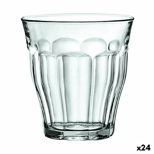 Duralex Set di Bicchieri Duralex Picardie Trasparente 6 Pezzi 90 ml (24 Unità)