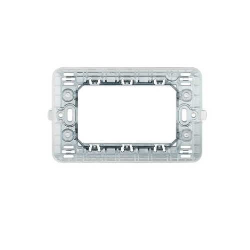 DIMELITALIA  Biesse supporto per placche compatibili con bticino matix vari formati modulo *** numero posti 3