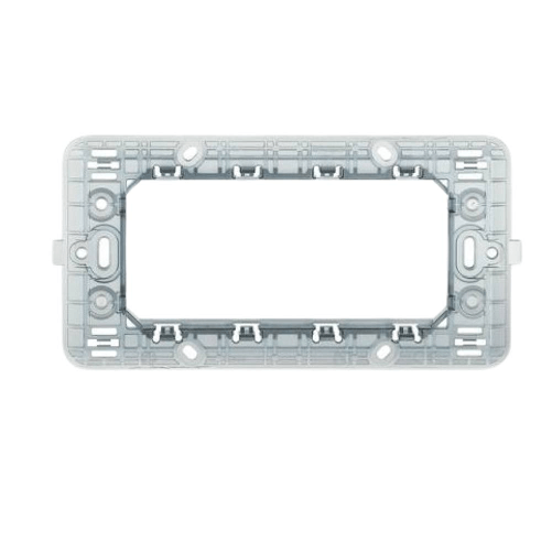 DIMELITALIA  Biesse supporto per placche compatibili con bticino matix vari formati modulo *** numero posti 4