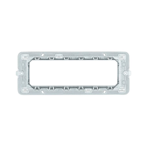 DIMELITALIA  Biesse supporto per placche compatibili con bticino matix vari formati modulo *** numero posti 6