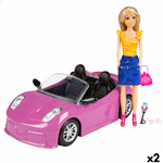Colorbaby Bambola Colorbaby Isabella 33 x 13 x 18 cm (2 Unità)