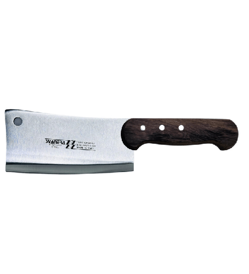 Svanera mannaretta cm 14 manico in legno, in acciaio inox 4 mm