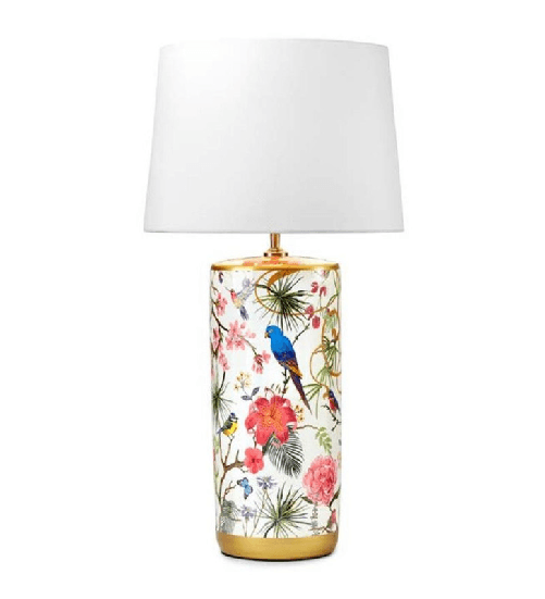 Fade Paradise, lampada cm 35 x 80 in fine porcellana