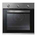 Candy moderna fcdie206x forno elettrico da incasso 65l acciaio inox 8 programmi a+