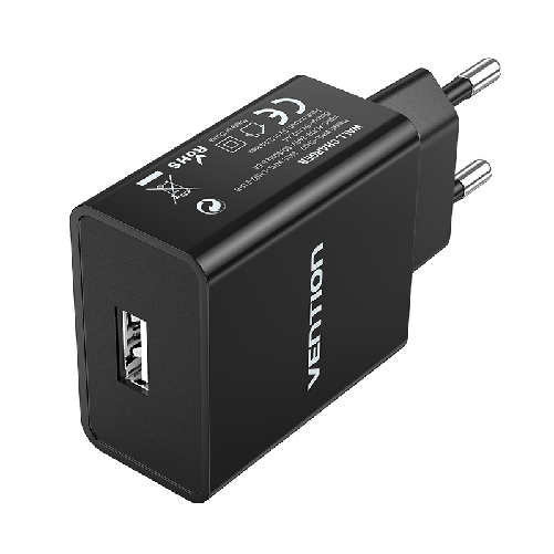 Vention Caricabatterie da Parete Vention WML-CH07-EU-B 12 W Nero