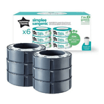 Tommee Tippee Ricambio Tommee Tippee Simplee Sangenic 6 Unità