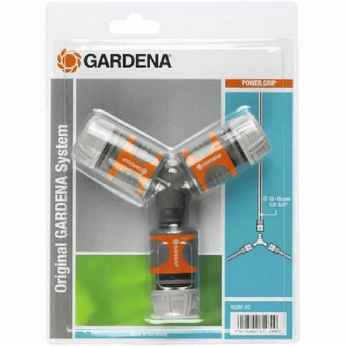 Gardena Connettore Gardena 18287-20 Triplo Sistema di irrigazione Ø 15 mm