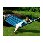 I giardini del re Amaca doppia telo in cotone 280 g/mq con asse in legno dimensioni 200 x 150 cm