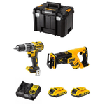 Dewalt kit dwk205 (dcd796 + dcs367 + 2 x 2,0 ah +.. 8435587916703