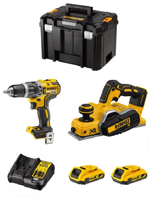 Dewalt kit dwk207 (dcd796 + dcp580 + 2 x 2,0 ah +.. 8435587916727