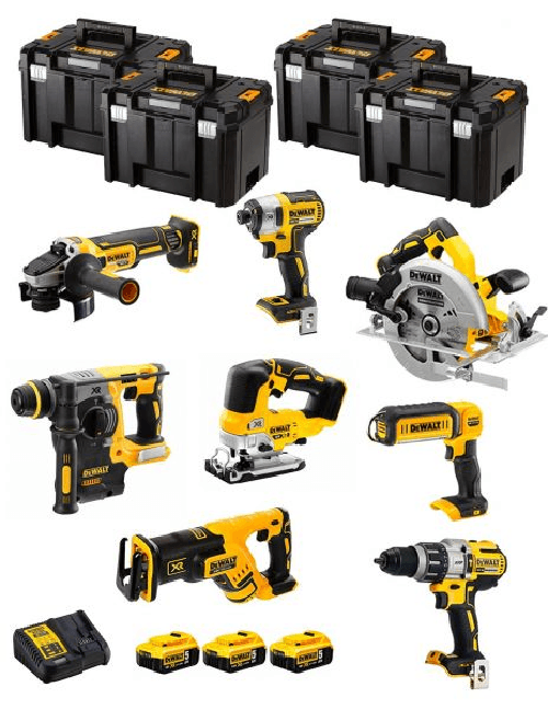 Dewalt kit dwk805t (dcd996 + dch273 + dcg405 +.. 8435587919131