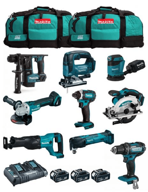 Makita kit mk901 (ddf482 + dhr171 + dga504 +.. 8435587916451