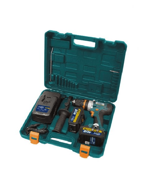 Virutex trapano a percussione atb80p (2 x 4,0 ah.. 8421752109162