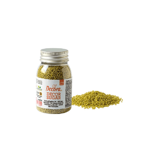 DECORA PERLINE IN ZUCCHERO Oro 80grammi