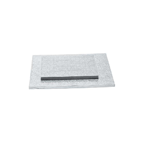 DECORA SOTTOTORTA QUADRATO ARGENTO 35 h.1,2cm