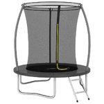 VidaXL Set Trampolino Rotondo 183x52 cm 80 kg