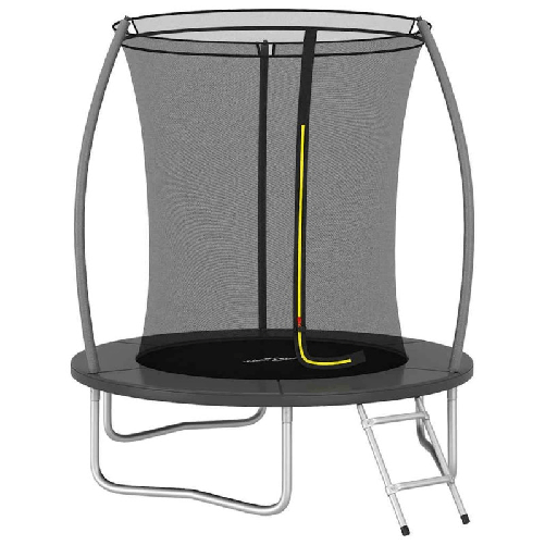 VidaXL Set Trampolino Rotondo 183x52 cm 80 kg