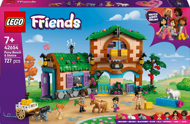 LEGO Ranch e scuderia dei pony