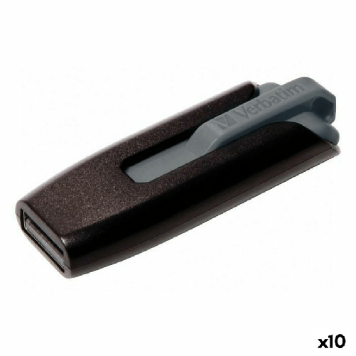 Verbatim Pendrive Verbatim V3 Store 'n' Go Nero 128 GB (10 Unità)