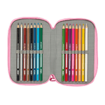 BlackFit8 Necessaire BlackFit8 Smile Azzurro Rosa 12,5 x 19,5 x 5,5 cm 37 Pezzi