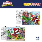 Spidey Set di 4 Puzzle Spidey 35 x 1,5 x 25 cm 48 Pezzi (6 Unità)