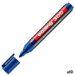 Edding Marcatore permanente Edding 300 Azzurro (10 Unità)