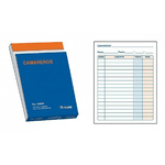 DOHE Libro per Camerieri DOHE 50088D 1/8 10 Pezzi 100 fogli