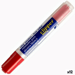 Alpino Pennarelli a gesso liquido Alpino Liquid Clipper Rosso (12 Unità)