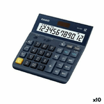 Casio Calcolatrice Casio DH-12ET Nero (10 Unità)