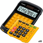 Casio Calcolatrice Casio WM-320MT Giallo Nero 3,3 x 10,9 x 16,9 cm (10 Unità)