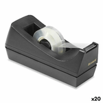 Scotch Dispenser Nastro Adesivo Scotch Nero (20 Unità)