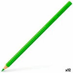 Faber-Castell Matite colorate Faber-Castell Colour Grip Verde (12 Unità)
