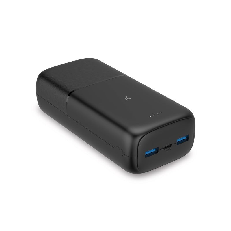 Ksix-Supra-Bateria-Externa-Power-Bank-30000mAh-20W-PD---Carga-Simultanea---2x-USB-A-1x-USB-C