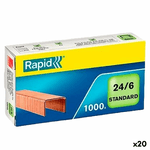 Rapid Spille Rapid Standard 24/6 6 mm (20 Unità)