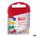 Apli Puntine Apli Multicolore nichel (20 Unità)