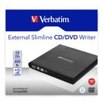 Verbatim-Slimline-CD-DVD-lettore-di-disco-ottico-DVD-RW-Nero