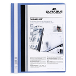 Durable Portadocumenti Durable DURAPLUS Azzurro Trasparente A4 25 Pezzi