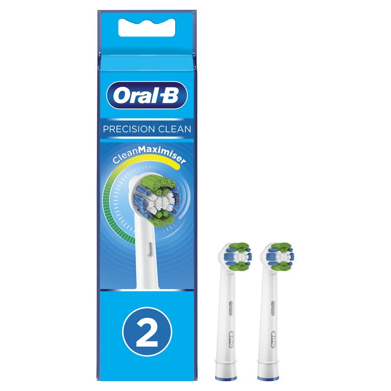 Oral-B-Precision-Clean-80338441-testina-per-spazzolino-2-pz-Blu-Verde-Bianco