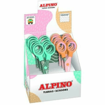 Alpino Forbicine Alpino Multicolore Bianco/Arancione Acciaio inossidabile 130 mm