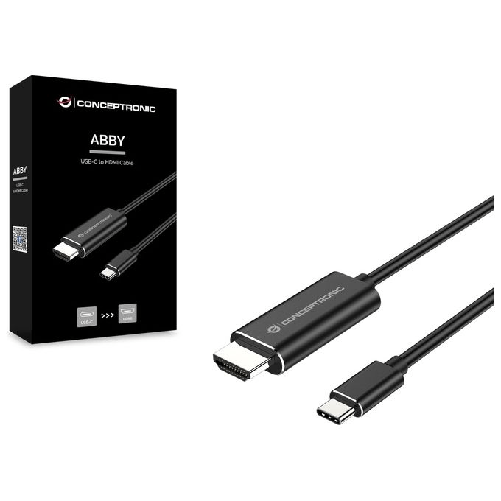 Conceptronic-ABBY04B-cavo-e-adattatore-video-2-m-USB-tipo-C-HDMI