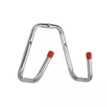 Masidef Gancio doppio a parete per tubo di irrigazione, zincato 150 x 245 x 230 x 125 mm.