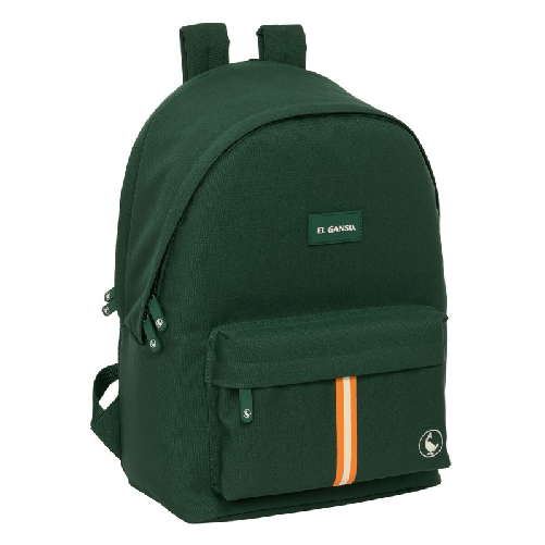 El Ganso Zaino per PC Portatile e Tablet con Uscita USB El Ganso Basics Verde