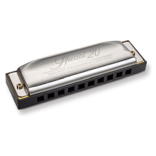 HOHNER Armonica hohner 732844 progressive series special 20 silver e black